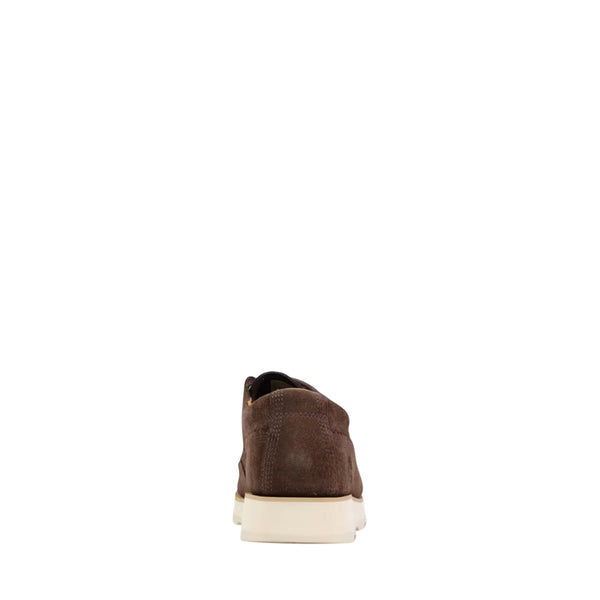 Sneakers da uomo in camoscio marrone
