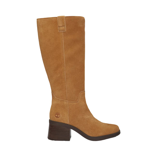 Stivali alti Donna con zip Bellevaux Marrone