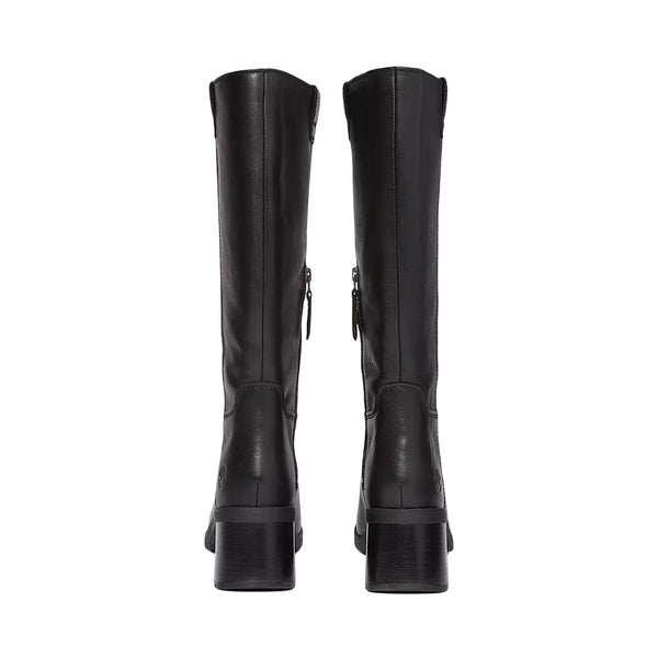Stivali alti Donna con zip Bellevaux Nero retro