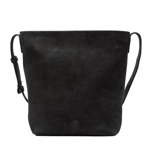 Borsa Donna Monospalla in morbida pelle nera