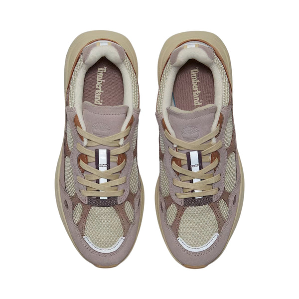 Sneakers Donna Hazel Lane beige e rosa