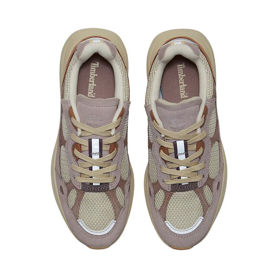 Sneakers Donna Hazel Lane beige e rosa