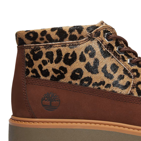 Stivali Donna con plateau Stone Street Marrone/Animalier dettaglio