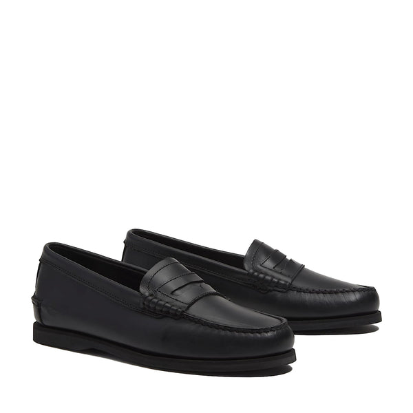 Mocassino da barca Uomo Classic Nero