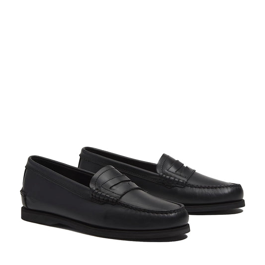 Mocassino da barca Uomo Classic Nero