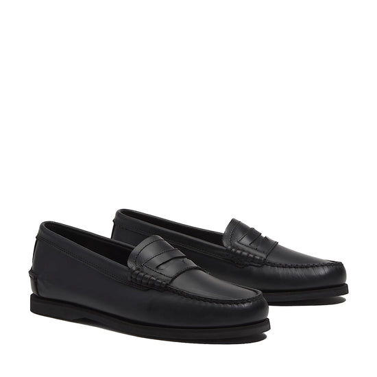 Mocassino da barca Uomo Classic Nero