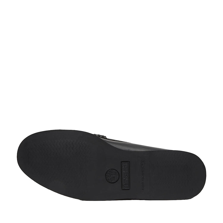Mocassino da barca Uomo Classic Nero suola