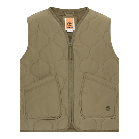 Gilet Unisex trapuntato Verde
