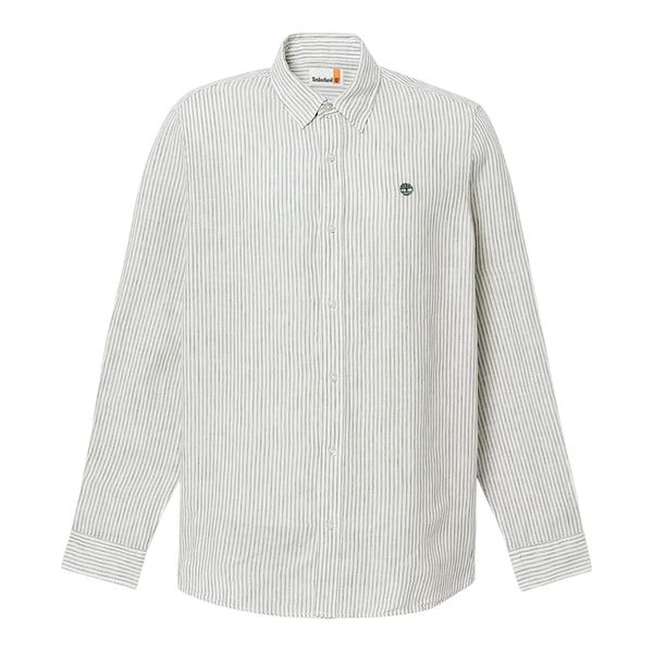 Camicia Uomo Mill Brook in misto lino a righe