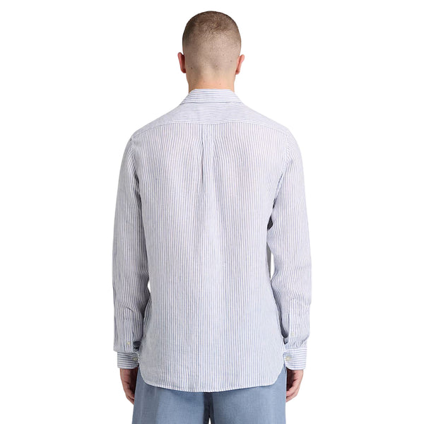 Camicia Uomo Mill Brook a righe modello retro