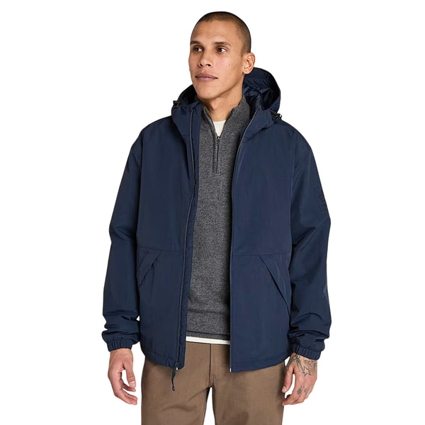 Giacca Uomo termica impermeabile Winnick Navy modello frontale
