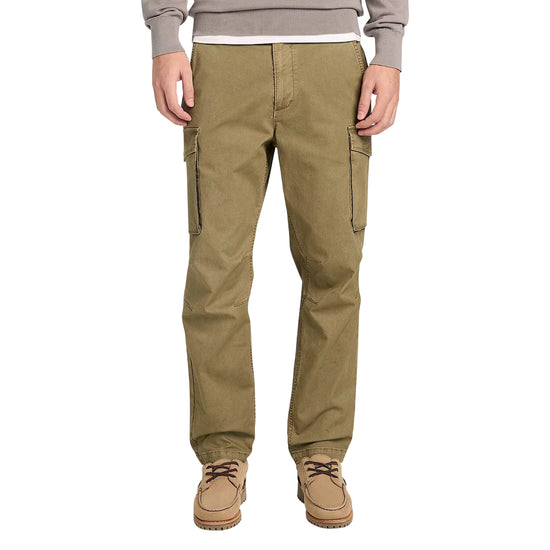 Pantaloni cargo da uomo in verde