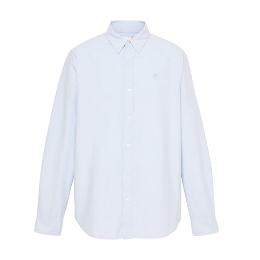 Camicia Uomo Oxford in Celeste