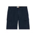 Bermuda Uomo con tasche cargo con bottone Blu