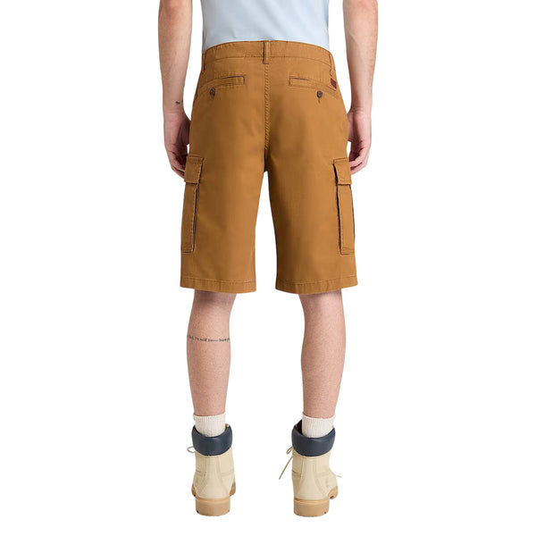 Bermuda cargo Uomo in Giallo scuro modello retro