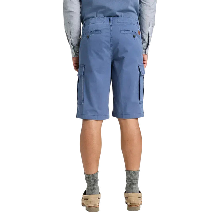 Bermuda cargo Uomo in Blu modello retro