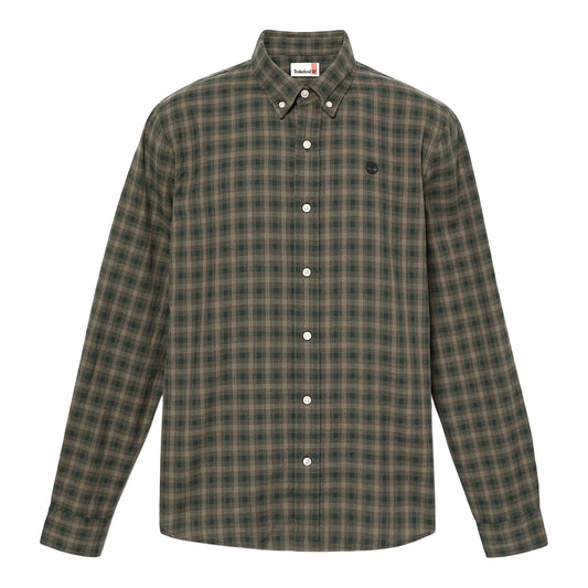 Camicia Uomo a quadretti Solucell Air Verde scuro
