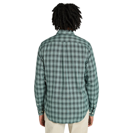 Camicia Uomo Solucell Plaid a quadri Verde modello retro