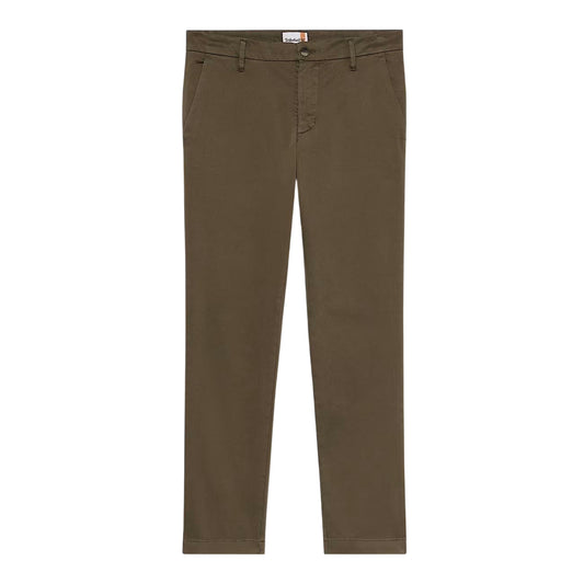 Pantaloni Uomo Chino Claremont Verde scuro