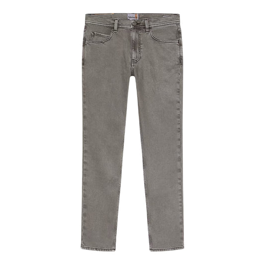 Pantaloni Uomo a 5 tasche Délavé Sandown denim grigio
