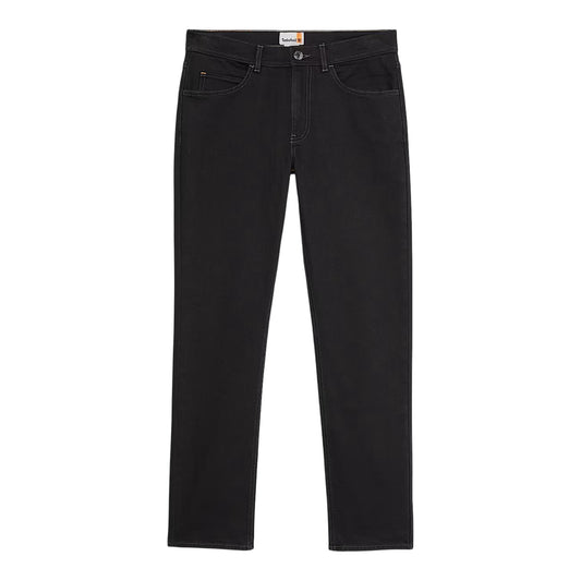 Pantaloni Uomo Délavé Sandown in denim nero