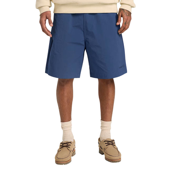 Shorts Unisex in nylon leggero Blu modello