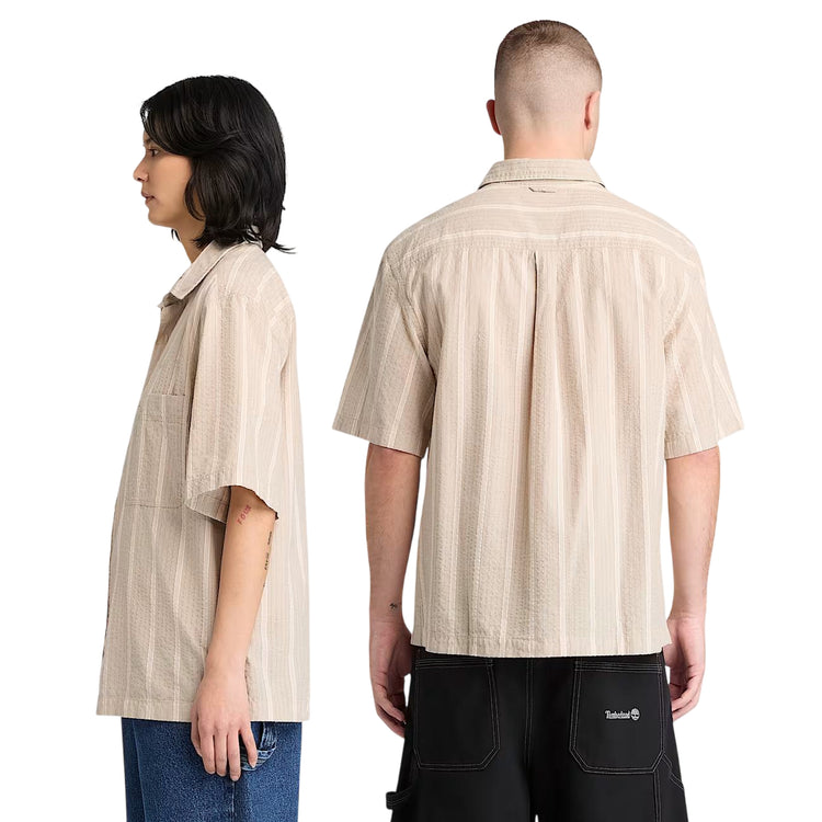 TIMBERLAND Camicia bottom-down rosa All Gender