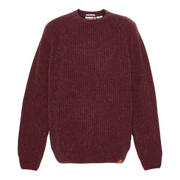 Maglione Uomo in filato pesante Bordeaux
