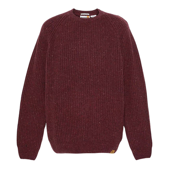 Maglione Uomo in filato pesante Bordeaux