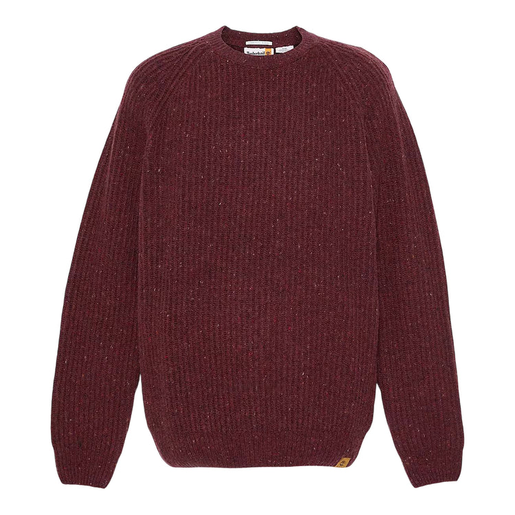 Maglione Uomo in filato pesante Bordeaux