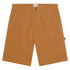 Shorts Unisex stile carpentiere effetto lavato Giallo