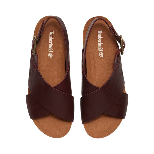 Sandalo Donna con cinturino Malibu Waves Basic Bordeaux