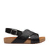 Sandalo Donna con cinturino Malibu Waves Basic Nero