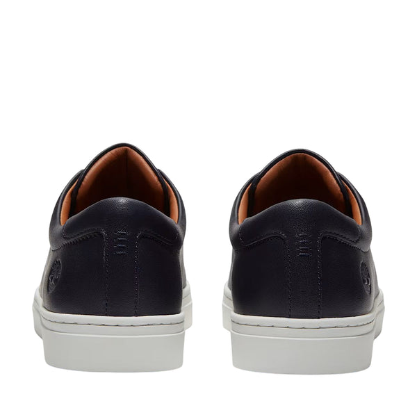 Sneaker da uomo in pelle nera 