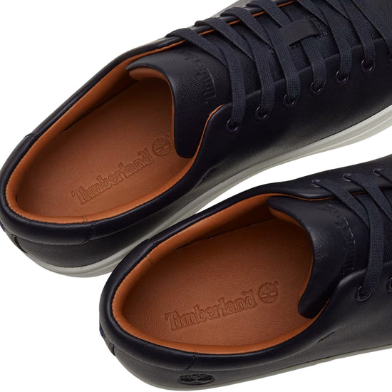 Sneaker da uomo in pelle nera 