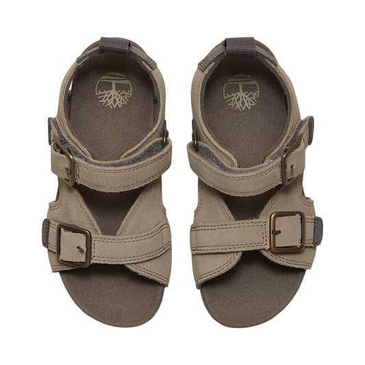 Sandalo Bambino con due cinturini Castle Island Beige