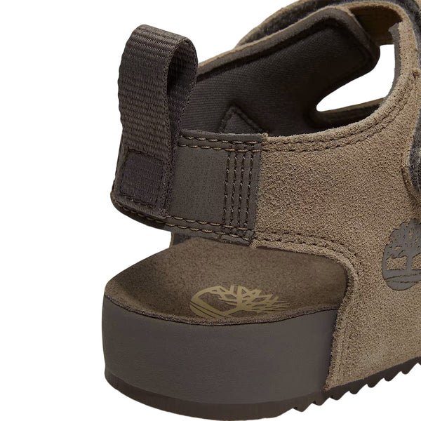 Sandalo Bambino con due cinturini Castle Island Beige dettaglio