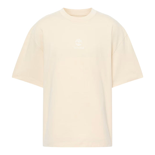 T-shirt Uomo con doppio logo Hampton Beige
