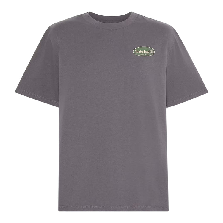 TIMBERLAND T-Shirt Grafica Gas Station Grigia Uomo