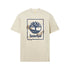 T-shirt Uomo con logo grafico stagionale effetto multistrato 