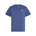 T-shirt Uomo Blu con patch logo ad albero