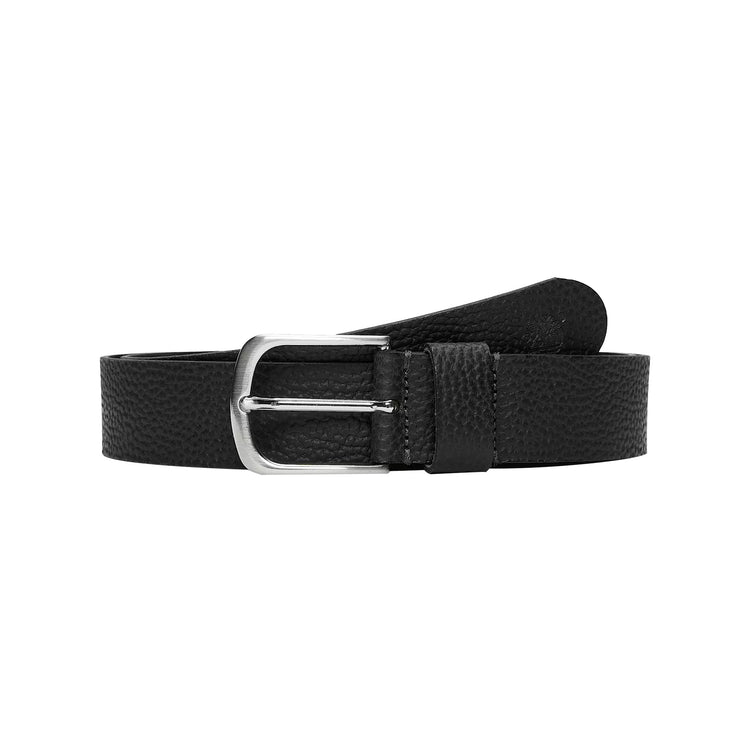 Men's Belt 35mm with Silver Finish