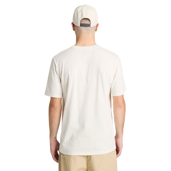 T-shirt Uomo Bianca con stampa grafica modello retro