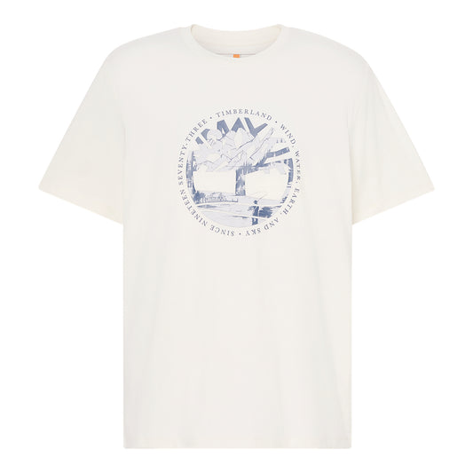 T-shirt Uomo Bianca con stampa grafica