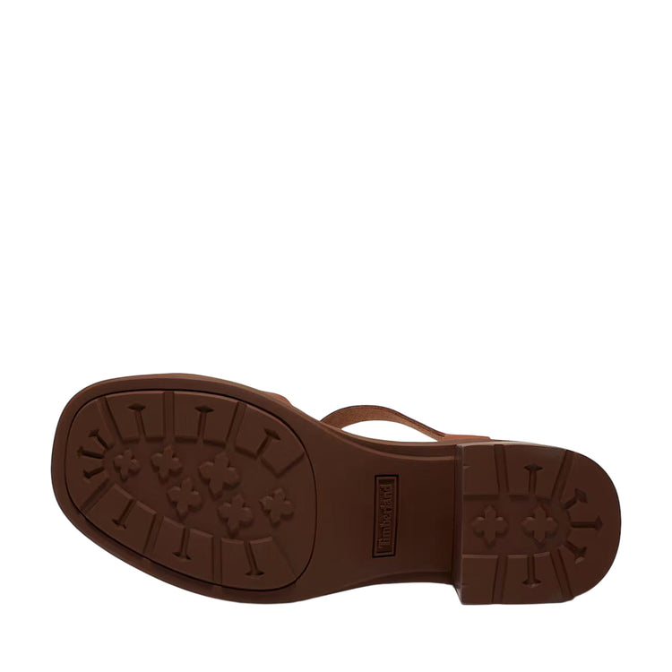 Sandalo con Cinturino Bellevaux Donna marrone