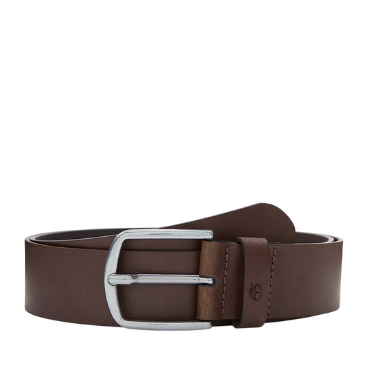 Cintura Uomo in pelle Bluff Point in marrone