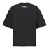 T-shirt Donna Maniche Corte Lush Nero
