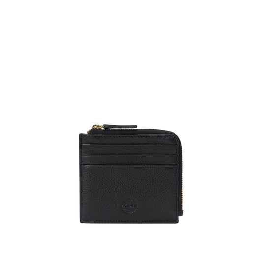 Portacarte Donna in pelle nera