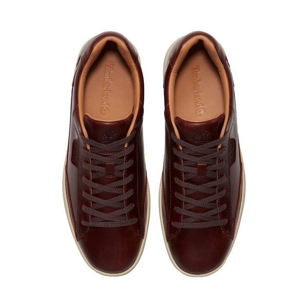 Sneakers Uomo Portofino Pier in pelle bordeaux