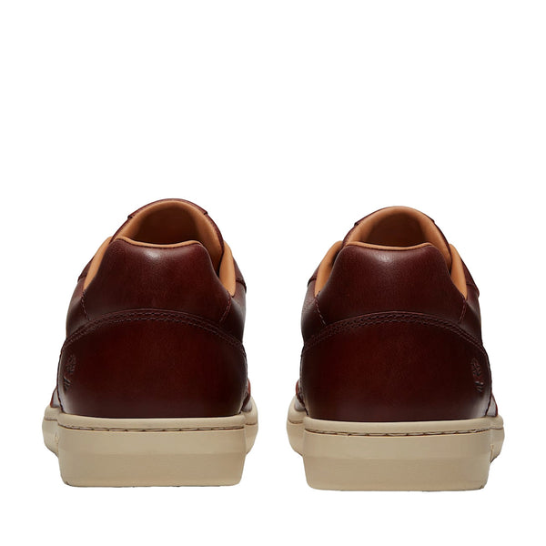 Sneakers Uomo Portofino Pier in pelle bordeaux retro